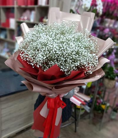 Букет цветов из: Гипсофила в Букановской