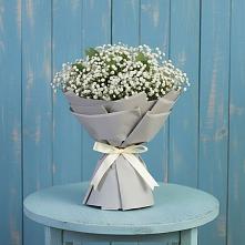 Букет цветов из:  Гипсофила в Букановской
