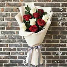 Букет цветов из:  Розы в Букановской