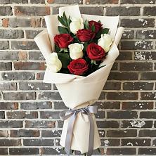 Букет цветов из:  Розы в Букановской