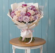 Букет цветов из:  Розы в Букановской