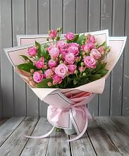 Букет Розовый кустик #REPLACE_PRED# Букановской