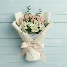 Букет цветов из:  Альстромерии в Букановской