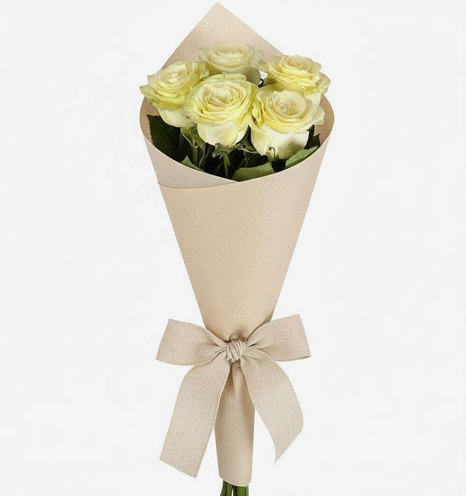 Букет цветов из: Розы в Букановской