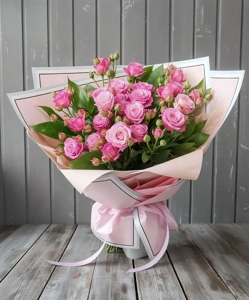 Букет Розовый кустик в Букановской
