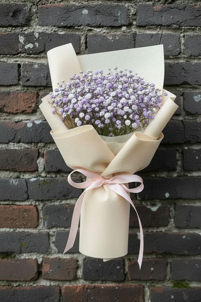 Букет цветов из: Гипсофила в Букановской