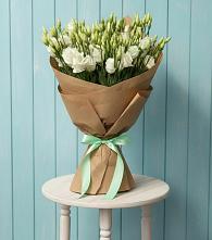 Букет цветов из:  Лизиантусы в Букановской