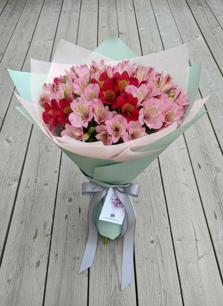 Букет цветов из: Альстромерии в Букановской