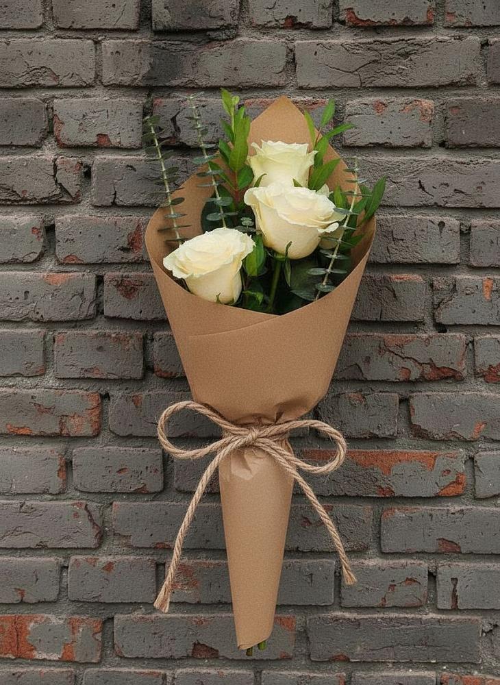 Букет цветов из: Розы в Букановской