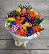 Букет цветов из:  Розы и Хризантемы #REPLACE_PRED# Букановской