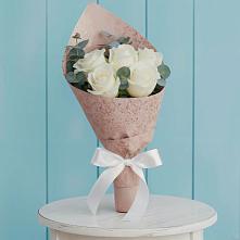 Букет цветов из:  Розы в Букановской