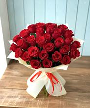 Букет 29 Красных роз в Букановской
