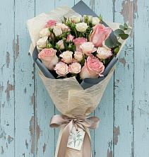 Букет цветов из:  Розы в Букановской