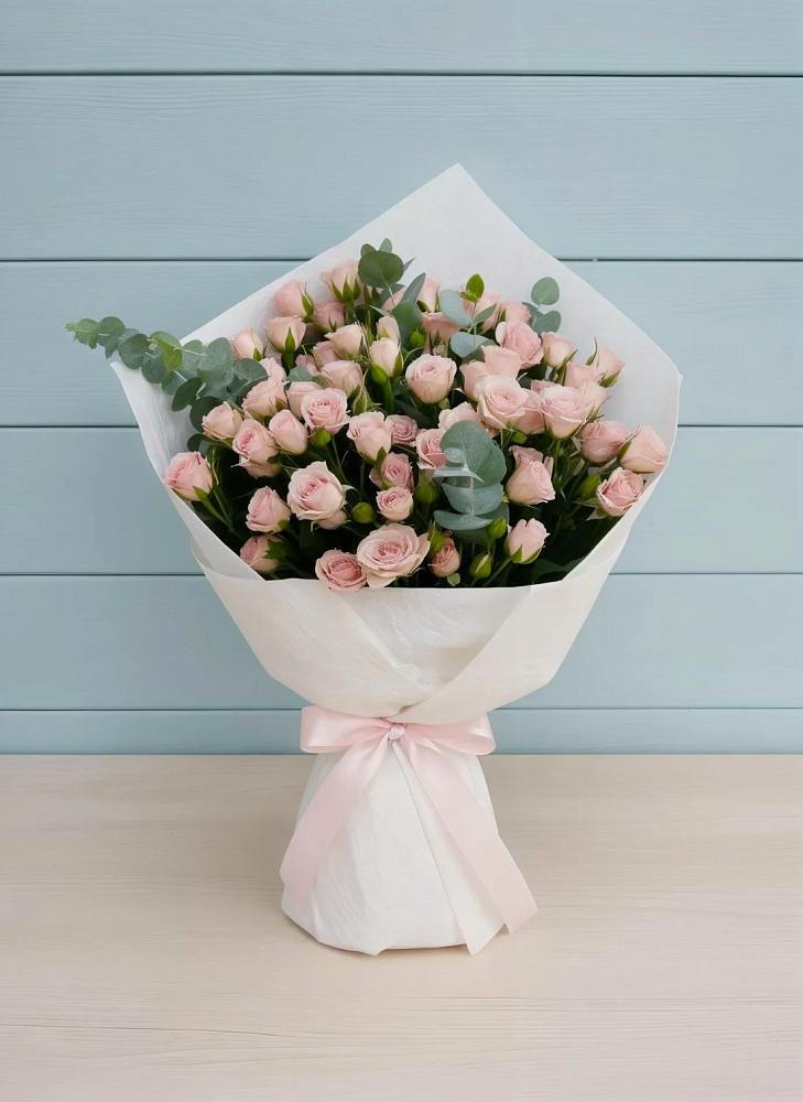 Букет цветов из: Розы в Букановской