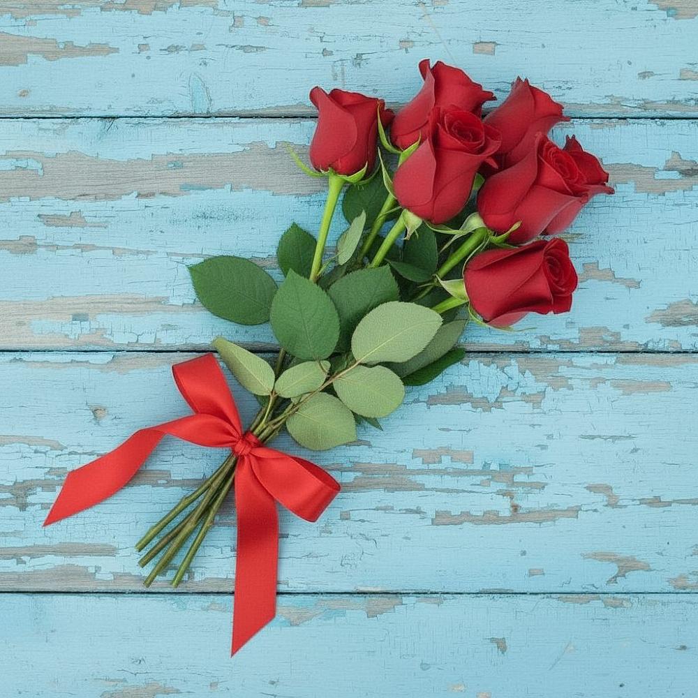Букет Красные розы в Букановской