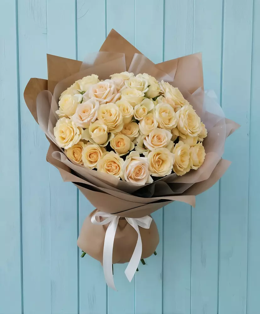 Букет Кремовое облако в Букановской