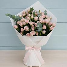 Букет цветов из:  Розы в Букановской