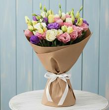 Букет цветов из:  Лизиантусы в Букановской