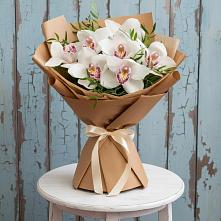 Букет цветов из:  Орхидеи и Розы #REPLACE_PRED# Букановской