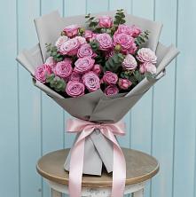 Букет цветов из:  Розы в Букановской